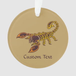 Celtic Knot Scorpion Ornament