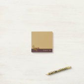 Celtic Knot Scorpion Post-it Klebezettel (Auf Schreibtisch)