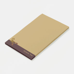 Celtic Knot Scorpion Post-it Klebezettel