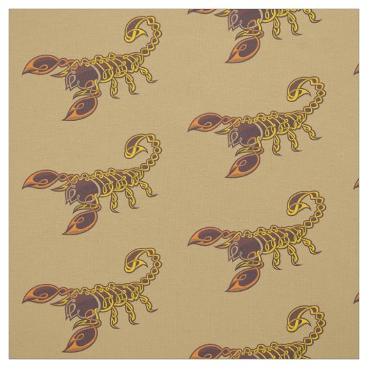 Celtic Knot Scorpion Stoff (Muster)