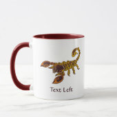 Celtic Knot Scorpion Tasse (Links)