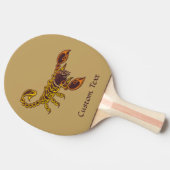 Celtic Knot Scorpion Tischtennis Schläger (Seitenansicht)