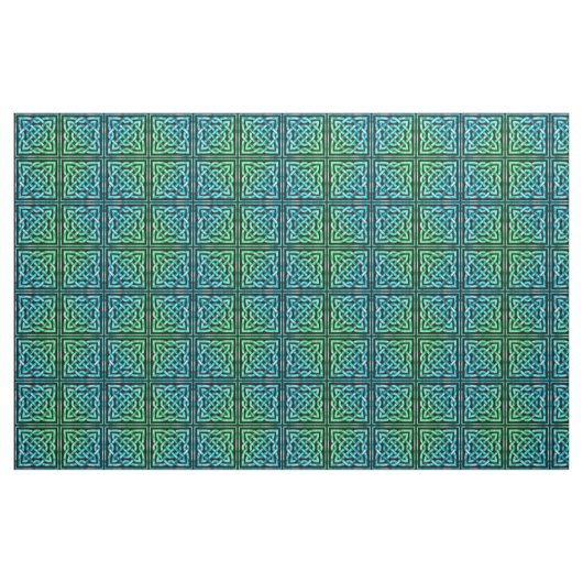 Celtic Knot - Square Pattern Fabric Stoff (Yard (91,4 cm))