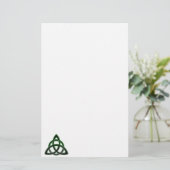Celtic Knot Stationery Briefpapier (Stehend Vorderseite)