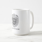 Celtic Knot T-Shirt, Symmetrical Shield Kaffeetasse (VorderseiteRechts)