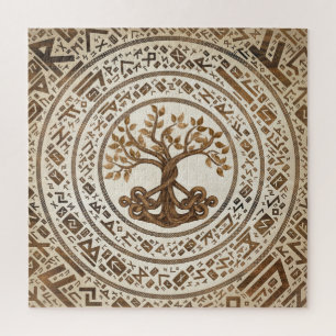 Celtic Knot Tree of life - Yggdrasil Puzzle
