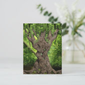Celtic Knot Tree Postkarte (Stehend Vorderseite)