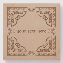 Celtic Knot Tribal Design Brown Weatherversion