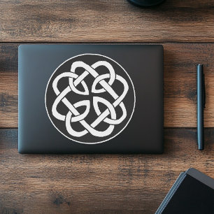 Celtic Knot Work Circle Aufkleber