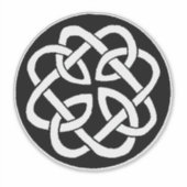 Celtic Knot Work Circle Aufkleber (Vorderseite)