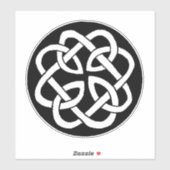 Celtic Knot Work Circle Aufkleber (Blatt)