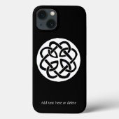 Celtic Knot Work Circle Case-Mate iPhone Hülle (Rückseite)