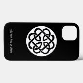 Celtic Knot Work Circle Case-Mate iPhone Hülle (Rückseite (Horizontal))