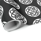 Celtic Knot Work Circle Geschenkpapier (Rolleneckpunkt)