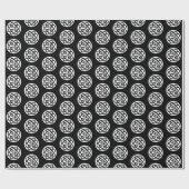 Celtic Knot Work Circle Geschenkpapier (Flach)