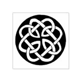 Celtic Knot Work Circle Gummistempel (Prägung)