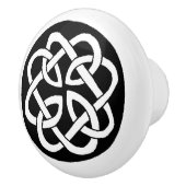 Celtic Knot Work Circle Keramikknauf (Rechts)
