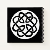 Celtic Knot Work Circle Notizblock (Rückseite)