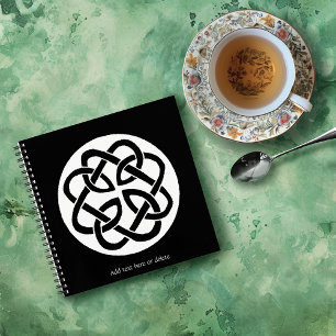 Celtic Knot Work Circle Notizblock