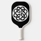 Celtic Knot Work Circle Pickleball Schläger (Vorderseite)