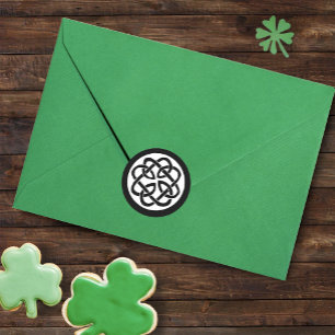 Celtic Knot Work Circle Runder Aufkleber