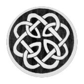 Celtic Knot Work Circle Schneidebrett (Vorderseite)