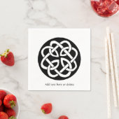 Celtic Knot WorK Circle Serviette (Beispiel)