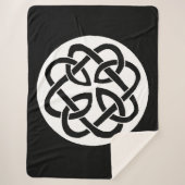 Celtic Knot Work Circle Sherpadecke (Vorderseite)