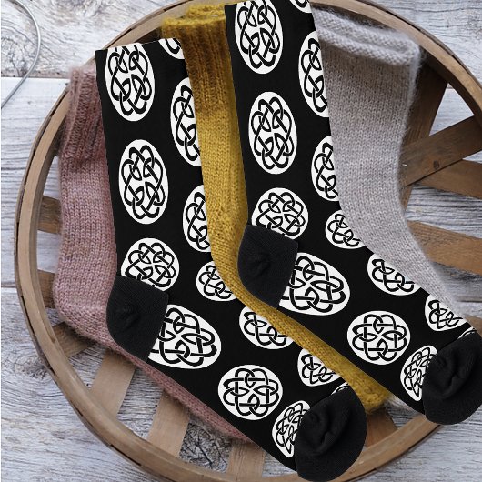 Celtic Knot Work Circle Socken
