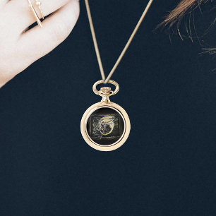 Celtic Knot Work Cream Dragon Armbanduhr