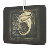Celtic Knot Work Cream Dragon Autolufterfrischer (Links)