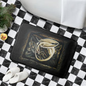 Celtic Knot Work Cream Dragon Badematte