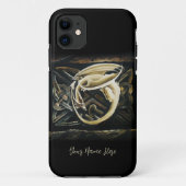 Celtic Knot Work Cream Dragon Case-Mate iPhone Hülle (Rückseite)