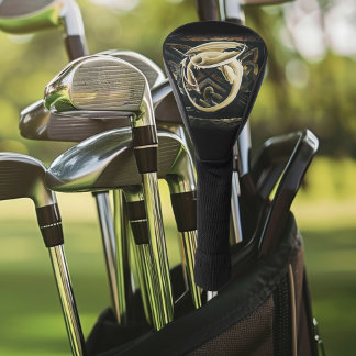 Celtic Knot Work Cream Dragon Golf Headcover