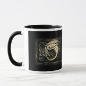 Celtic Knot Work Cream Dragon Tasse (Links)