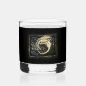Celtic Knot Work Cream Dragon Whiskyglas (Vorderseite)