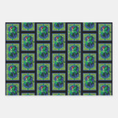 Celtic Knot Work Green Fairy Geschenkpapier Set (Vorderseite)