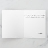 Celtic Knot Work Green Fairy Karte (Innenseite)