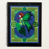 Celtic Knot Work Green Fairy Planer (Vorderseite)