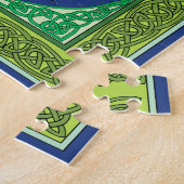 Celtic Knot Work Green Fairy Puzzle (Seite)