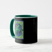Celtic Knot Work Green Fairy Tasse (Vorderseite Links)