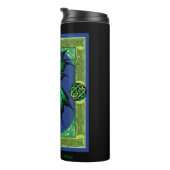 Celtic Knot Work Green Fairy Thermosbecher (Nach rechts gedreht)