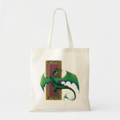 Celtic Knot Work Green Man Lila Tragetasche (Vorne)