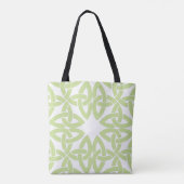 Celtic Knoten Design Tote Bag Tasche (Rückseite)