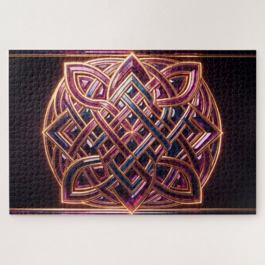Celtic-Knoten-Puzzle Puzzle (Horizontal)