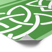 Celtic Knots Band Custom Family Poster (Ecke)