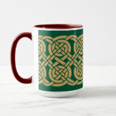 Celtic Knots Frieze Pattern Tasse (Links)