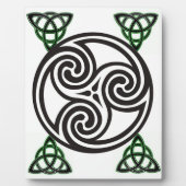 Celtic Knots Plaque Fotoplatte (Vorderseite)