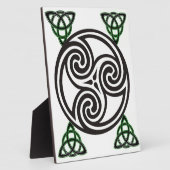 Celtic Knots Plaque Fotoplatte (Seite)