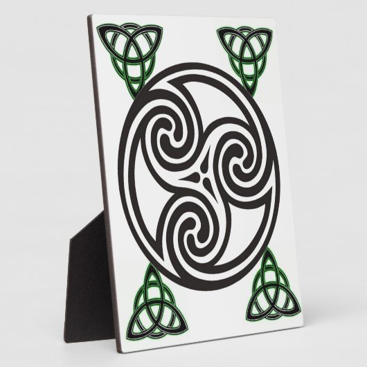 Celtic Knots Plaque Fotoplatte (Seite)